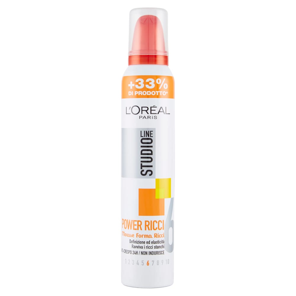 L'OREAL STUDIO LINE MOUSSE POWER RICCI 200ML