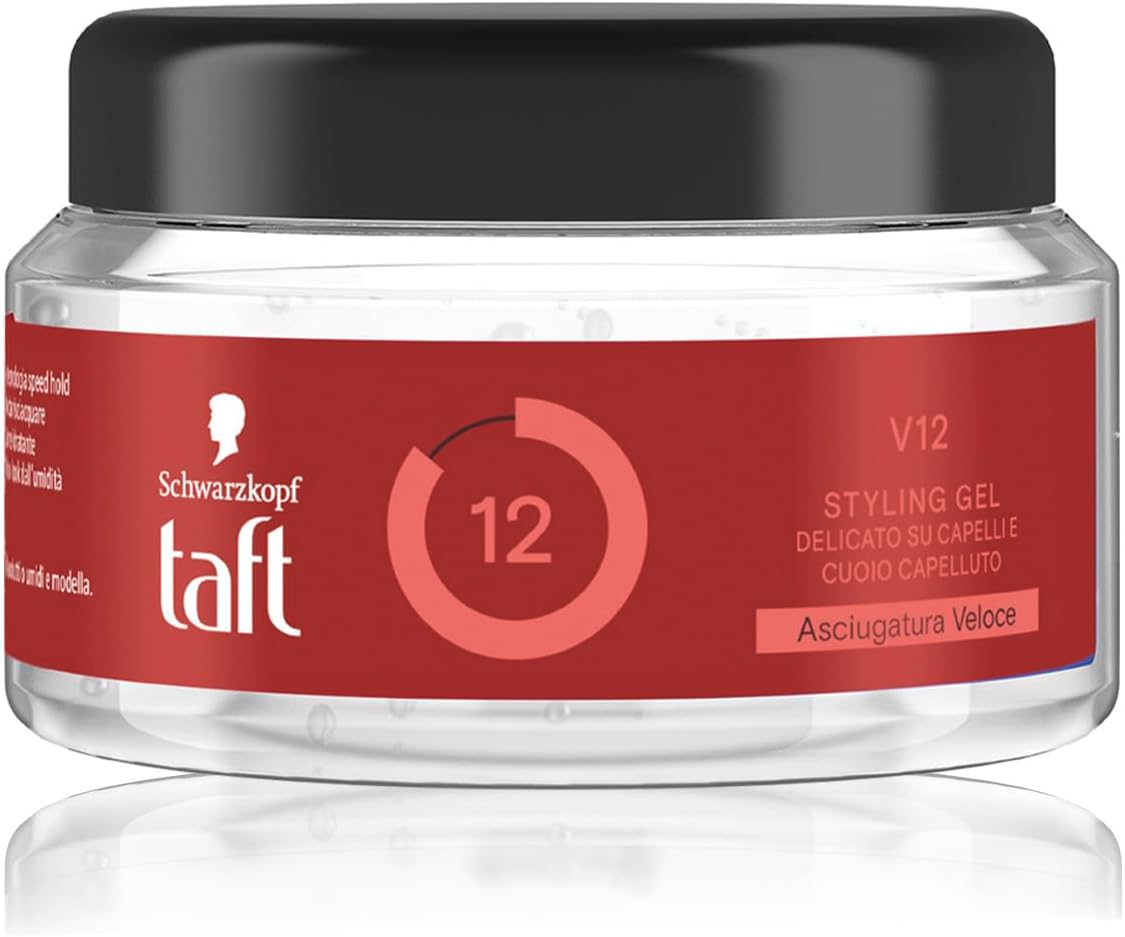 TESTANERA TAFT POWER GEL 250ML V12 POWER 12/15 ASCIUGATURA VELOCE