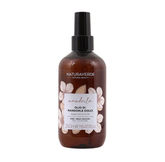 NATURAVERDE NATURAL BEAUTY MANDORLA OLIO DI MANDORLE DOLCI 250ML PURO-SENZA PROFUMO
