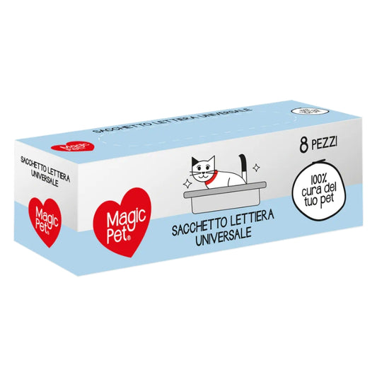 MAGIC PET SACCHETTO LETTIERA UNIVERSALE 8 PEZZI