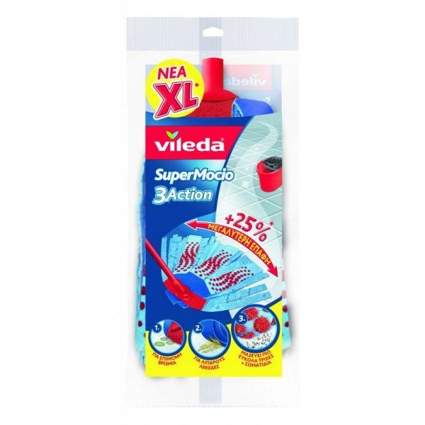 VILEDA SUPERMOCIO 3 ACTION XL RICAMBIO