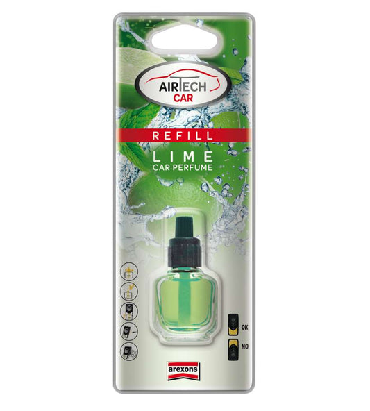 AREXONS AIRTECH CAR PERFUME REFILL 7ML LIME