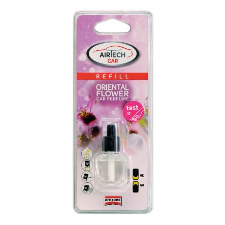 AREXONS AIRTECH CAR PERFUME REFILL 7ML ORIENTAL FLOWERS