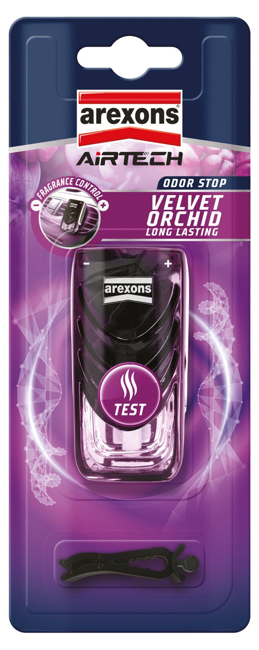 AREXONS AIRTECH CAR KIT PERFUME 7ML VELVET ORCHID