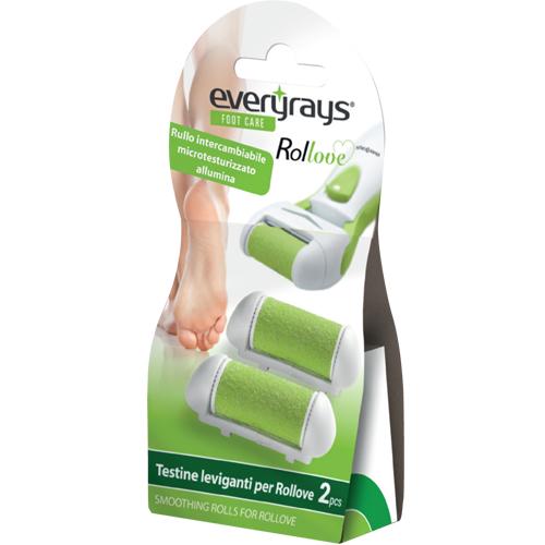 EVERYRAYS TESTINE LEVIGANTI PER ROLLOVE 2PCS
