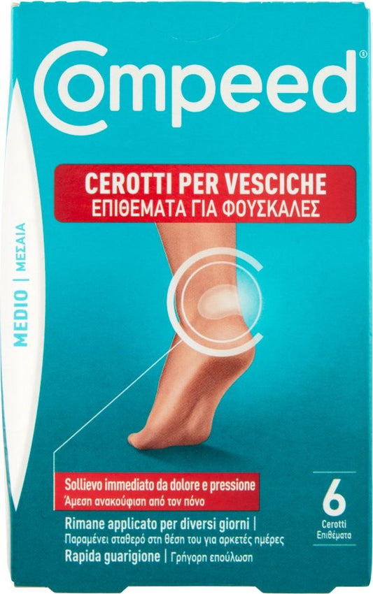 COMPEED 6 CEROTTI PER VESCICHE MEDIO