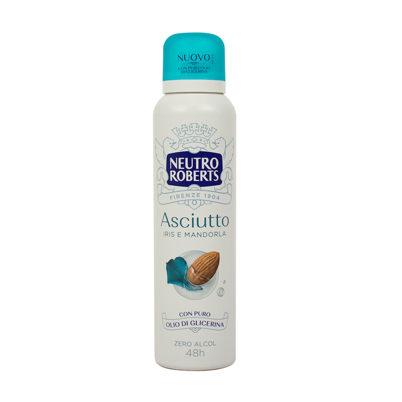 NEUTRO ROBERTS DEO SPRAY 150ML ASCIUTTO IRIS E MANDORLA CON OLIO DI GLICERINA