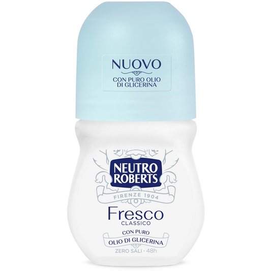 NEUTRO ROBERTS DEO ROLL-ON 50ML FRESCO CLASSICO CON OLIO DI GLICERINA