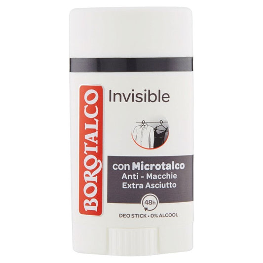 BOROTALCO DEO STICK 40ML INVISIBILE