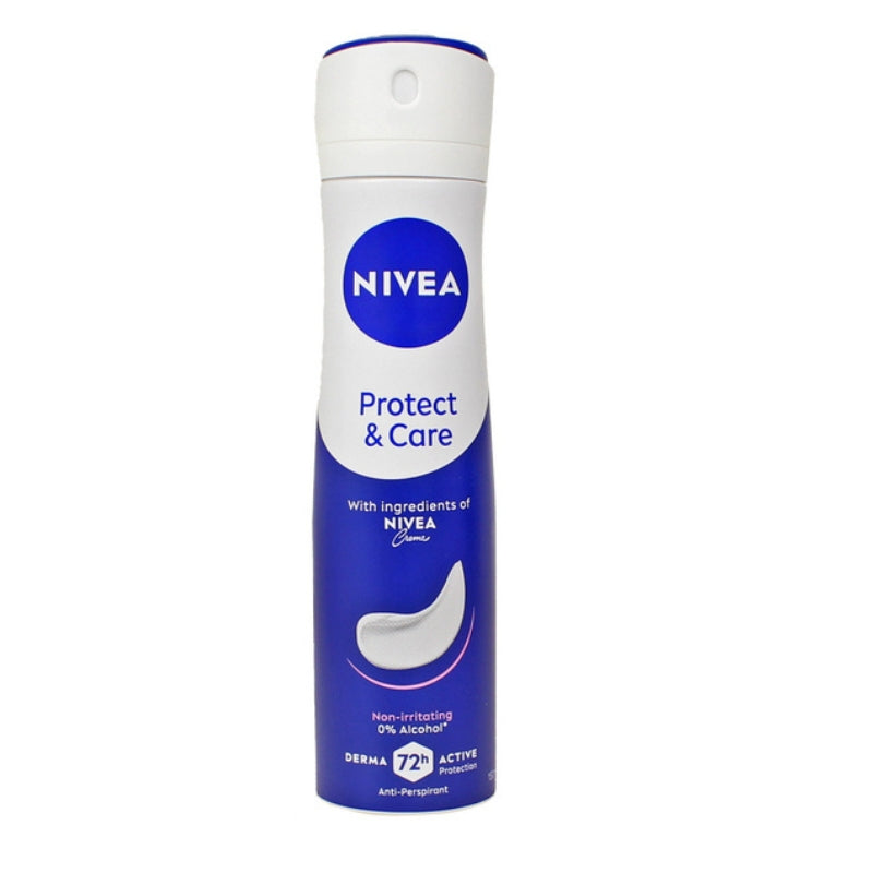 NIVEA DEO SPRAY 150ML PROTECT & CARE DERMA 72H ACTIVE