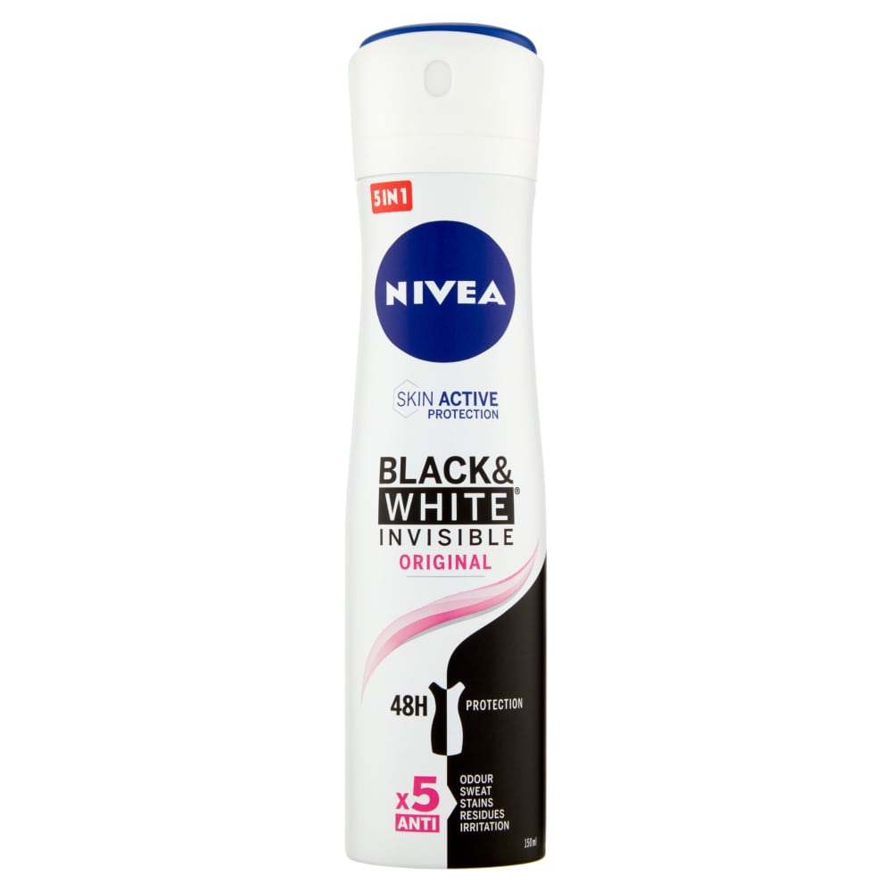 NIVEA DEO SPRAY 150ML BLACK&WHITE ORIGINAL