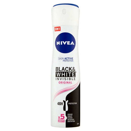 NIVEA DEO SPRAY 150ML BLACK&WHITE ORIGINAL