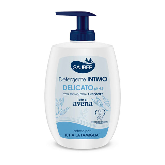 SAUBER DETERGENTE INTIMO 220ML DELICATO PH 4,5 LATTE DI AVENA