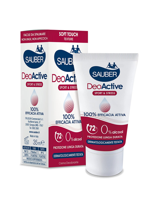 SAUBER DEO CREMA 35ML DEOACTIVE SPORT & STRESS
