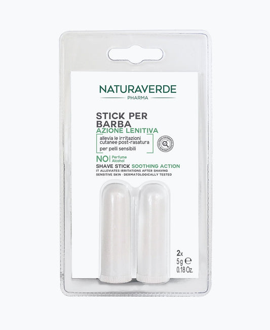 NATURAVERDE PHARMA ALLUME DI ROCCA STICK PER BARBA 2X5G AZIONE LENITIVA