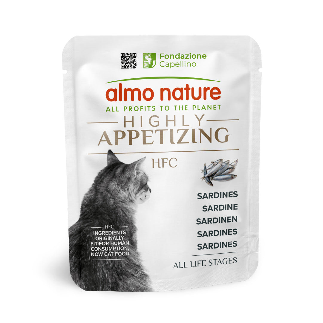 ALMO NATURE HIGHLY APPETIZING HFC GATTO 50G SARDINE