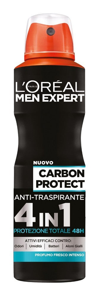L'OREAL MEN DEO SPRAY 150ML CARBON PROTECT