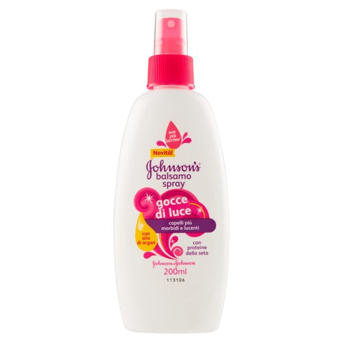 JOHNSON'S BALSAMO SPRAY GOCCE DI LUCE 200ML