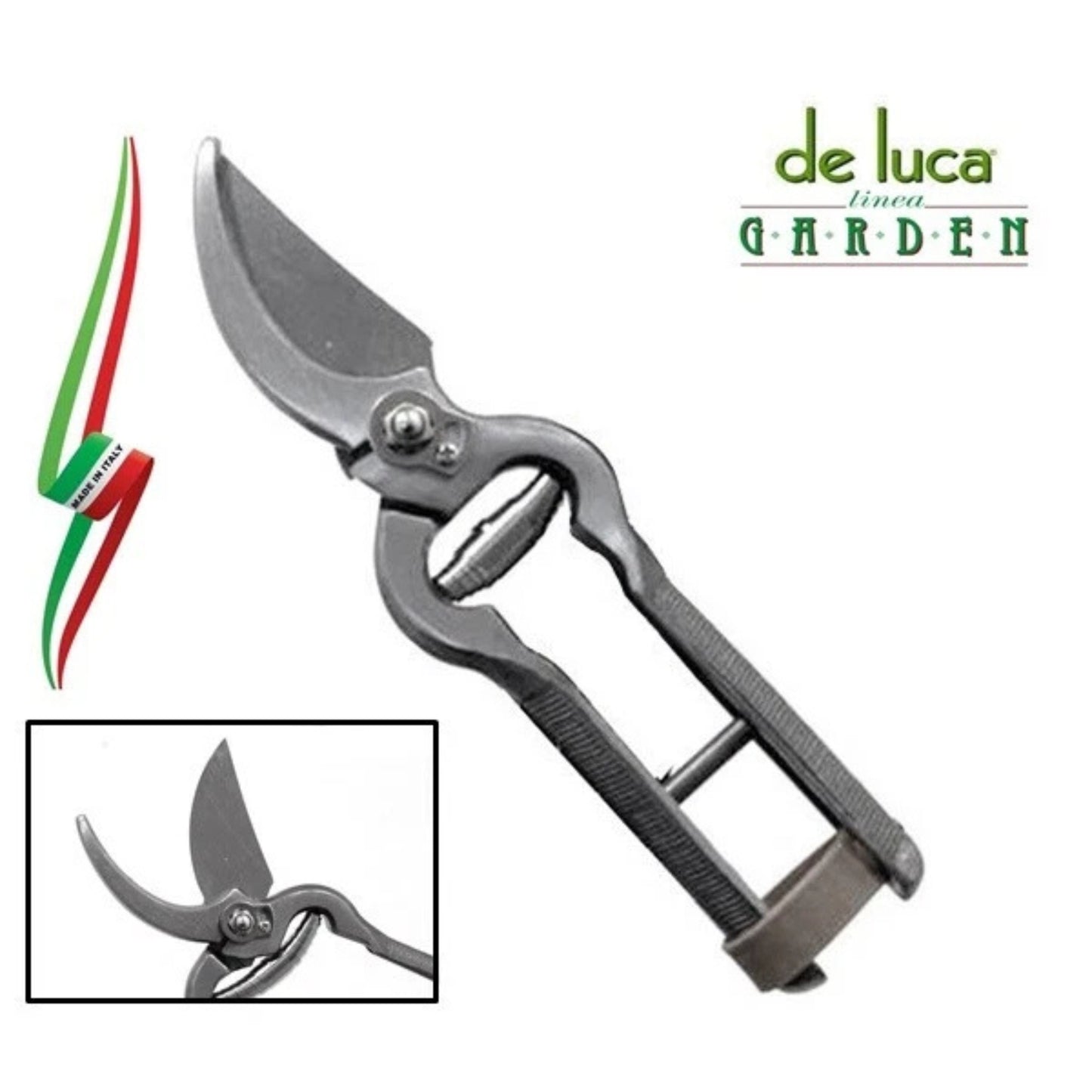 DE LUCA GARDEN FORBICI DA POTA IN ACCIAIO FORGIATO CM.23 ART.296-23