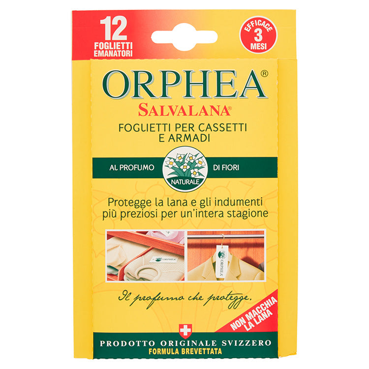 ORPHEA SALVALANA 12 FOGLIETTI EMANATORI AL PROFUMO DI FIORI