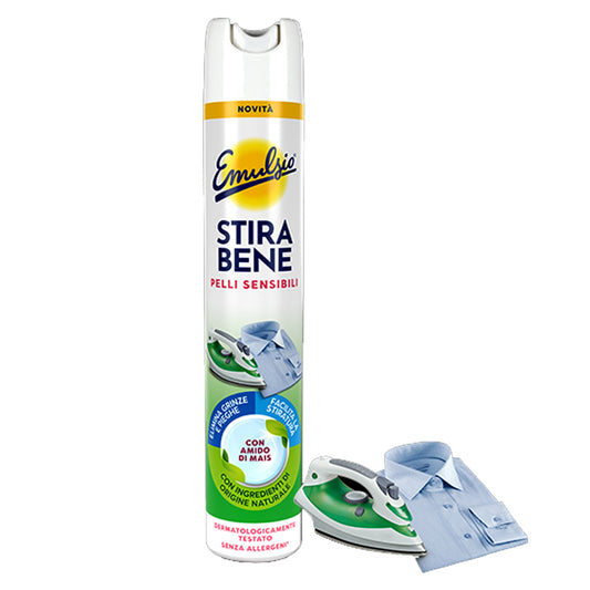 EMULSIO STIRA BENE PELLI SENSIBILI CON AMIDO DI MAIS SPRAY 480ML