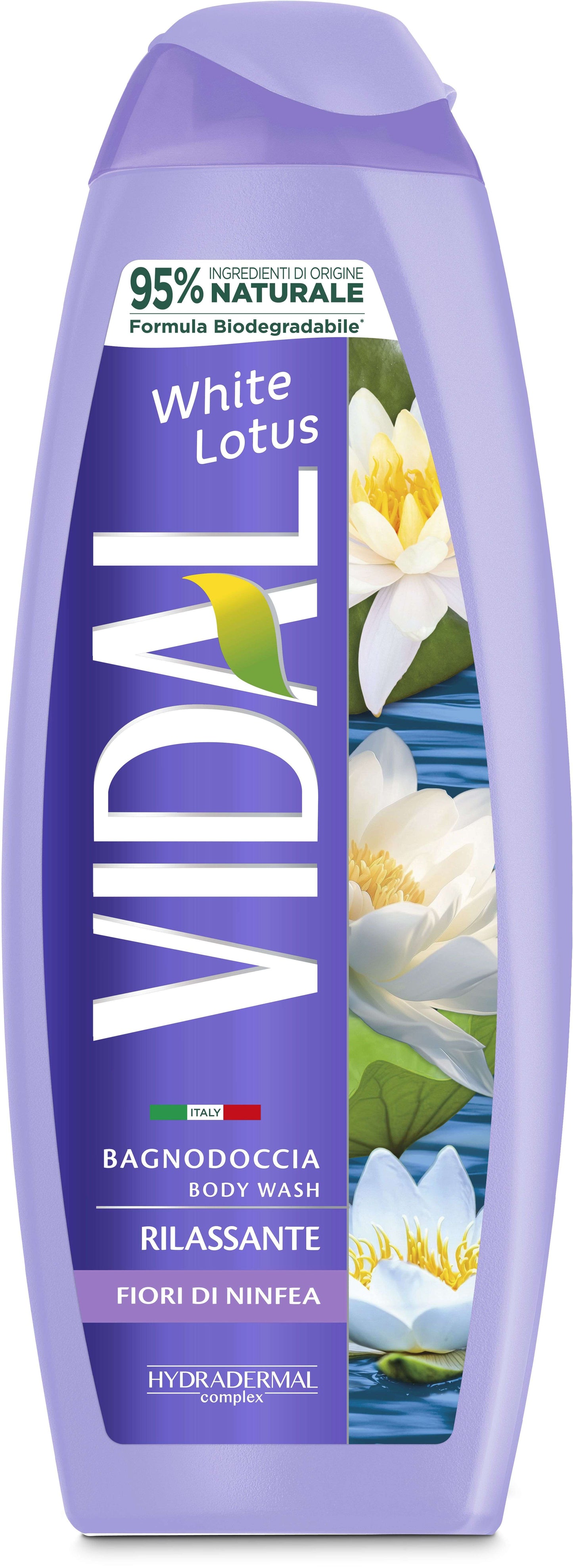 VIDAL BAGNODOCCIA 500ML WHITE LOTUS FIORI DI NINFEA