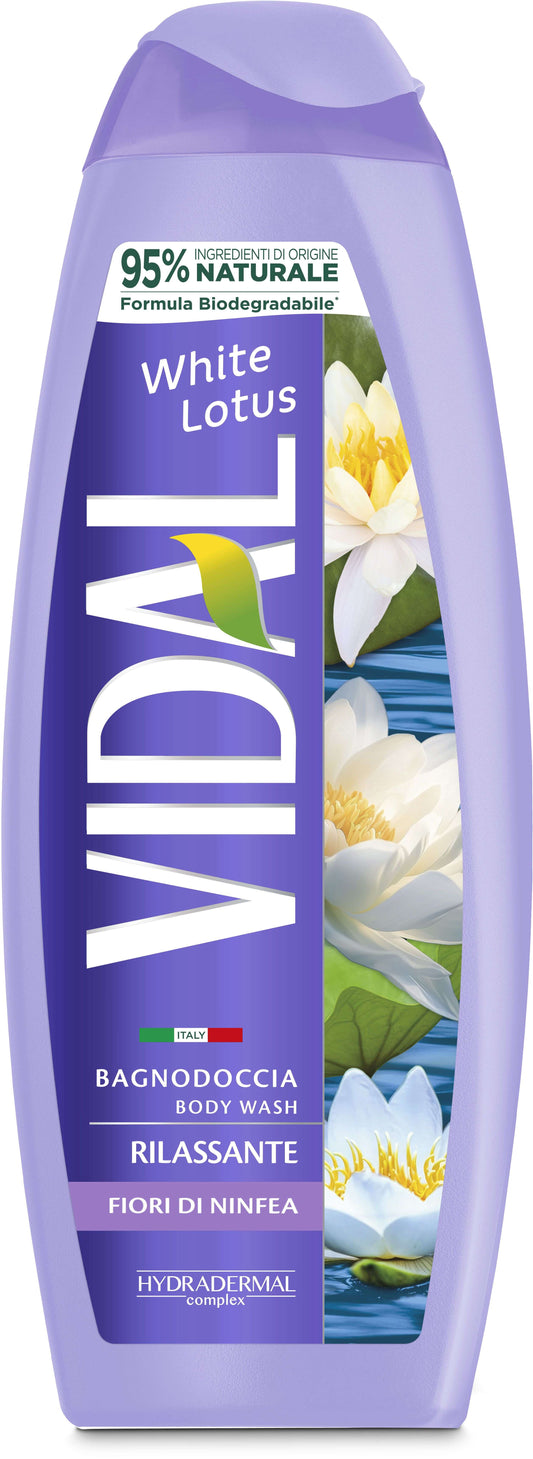 VIDAL BAGNODOCCIA 500ML WHITE LOTUS FIORI DI NINFEA