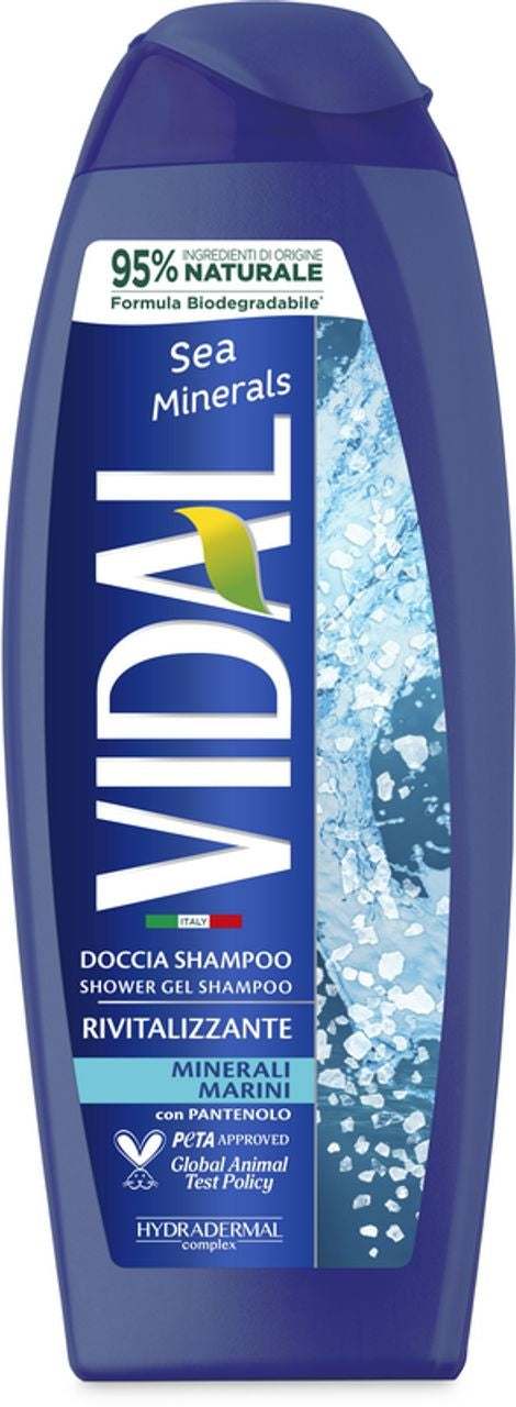 VIDAL DOCCIA SHAMPOO 250ML SEA MINERALS