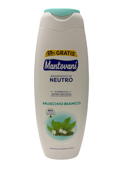 MANTOVANI BAGNODOCCIA 400+100ML MUSCHIO BIANCO