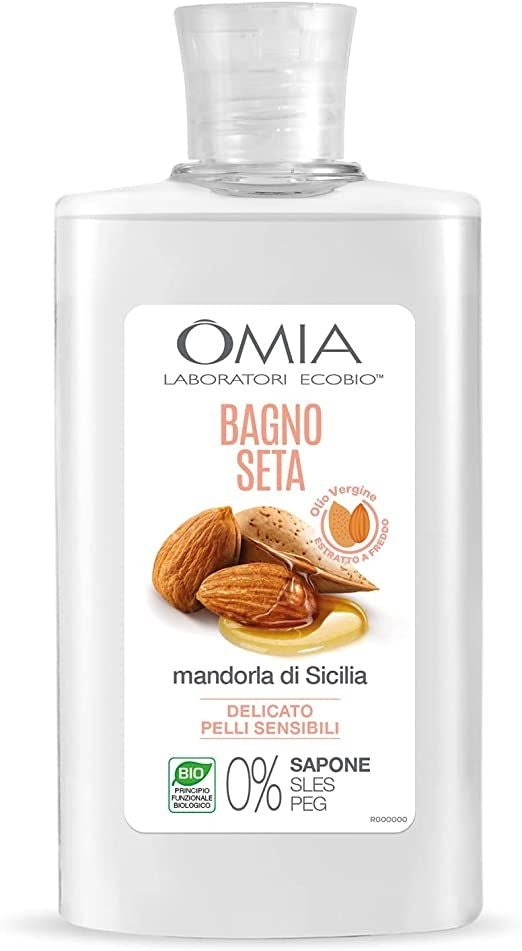OMIA BAGNO SETA 400ML MANDORLA DI SICILIA DELICATO PELLI SENSIBILI