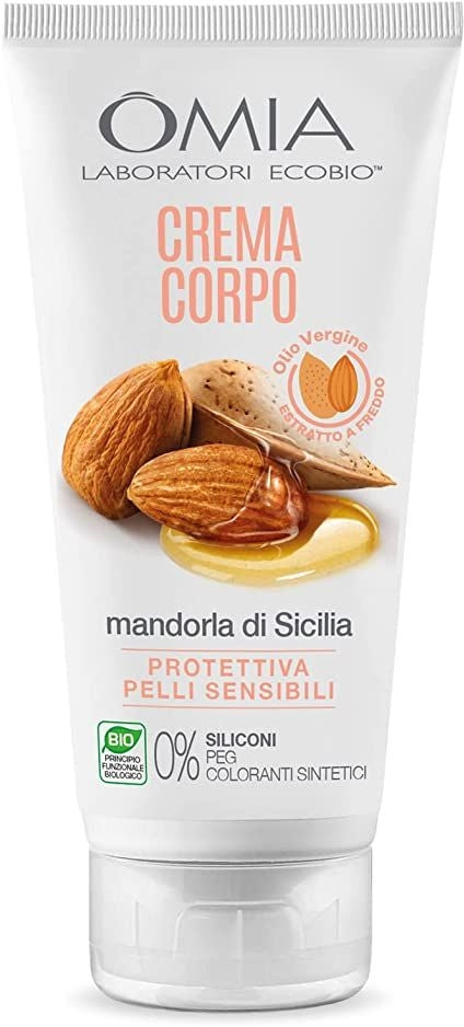 OMIA CREMA CORPO 200ML MANDORLA DI SICILIA PROTETTIVA PELLI SENSIBILI