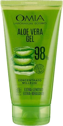 OMIA ALOE VERA GEL 150ML 98% CONCENTRATO MILLEUSI EXTRA-LENITIVO EXTRA-IDRATANTE