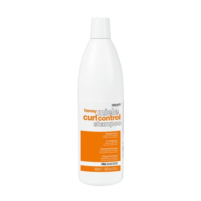 DIKSON PRO MASTER HONEY MIELE CURL CONTROL SHAMPOO RICCI 1000ML CAPELLI RICCI E ONDULATI CON MIELE E OLIO DI MANDORLA