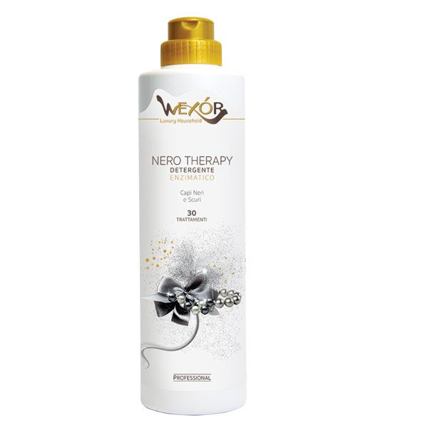 WEXOR NERO THERAPY DETERGENTE ENZIMATICO CAPI NERI E SCURI 750ML 30 TRATTAMENTI