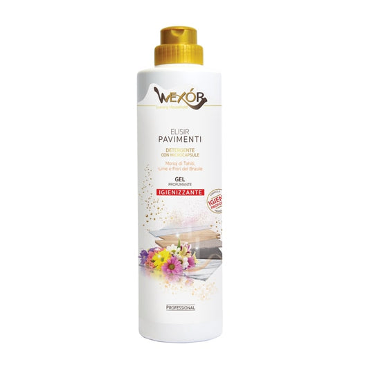 WEXOR ELISIR PAVIMENTI GEL PROFUMANTE 750ML MONOJ DI TAHITI LIME E FIORI DEL BRASILE