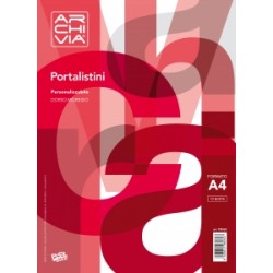 POOL OVER ARCHIVIA PORTALISTINI A4 60 BUSTE DORSO MORBIDO