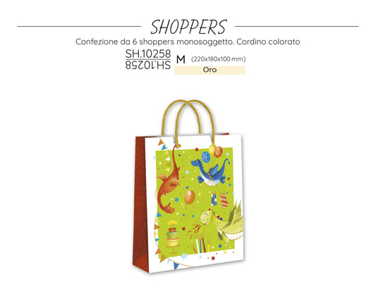 CROMO NB SHOPPER BAMBINI SH.10258M