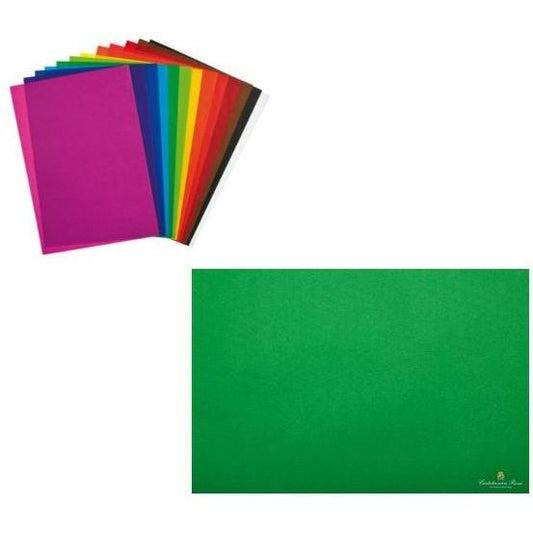 CARTA VELINA 24 FOGLI 50X76 VERDE