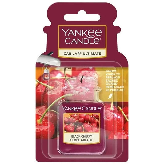 YANKEE CANDLE CAR JAR ULTIMATE BLACK CHERRY