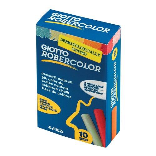 GIOTTO GESSETTI ROBERCOLOR COLORATI 10PZ