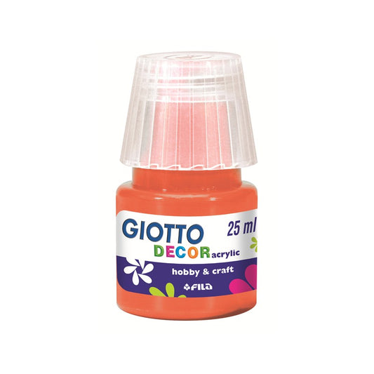 GIOTTO DECOR ACRILIC 25ML ARANCIONE