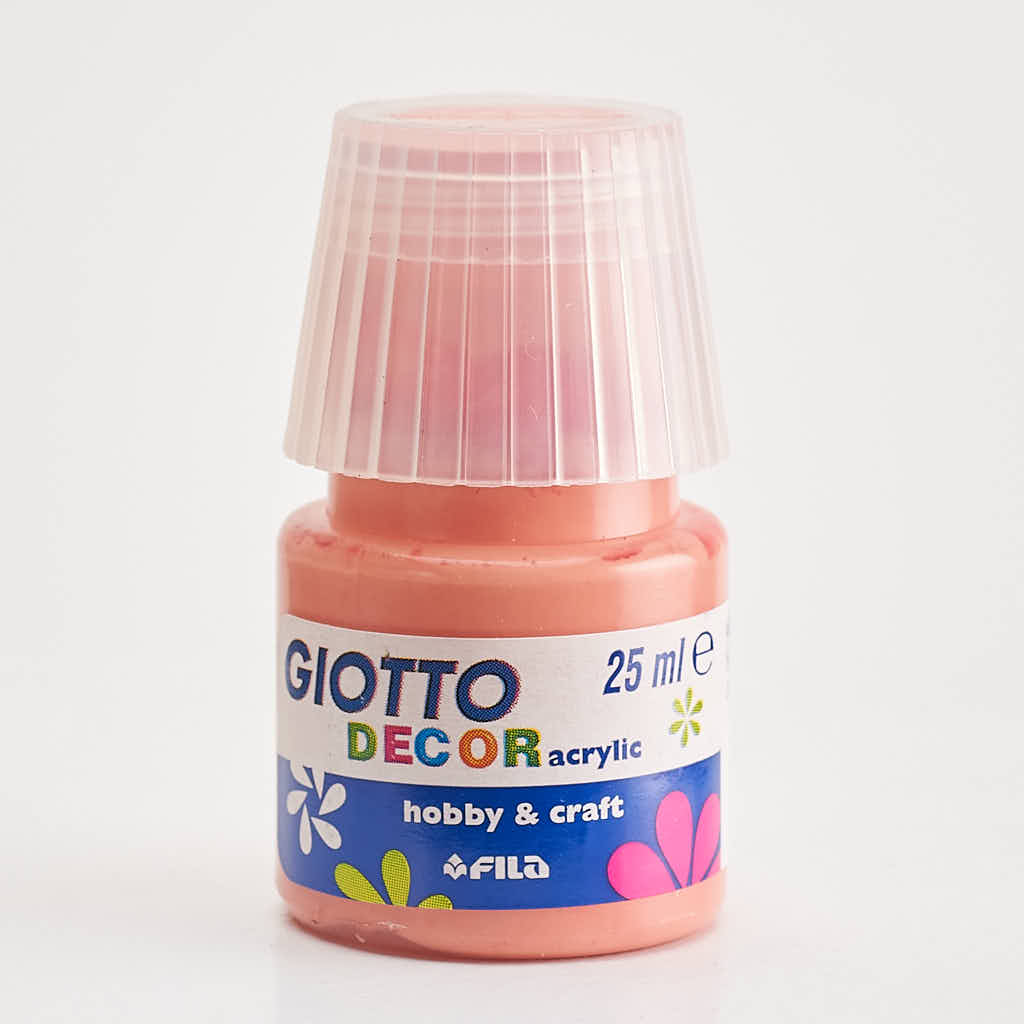 GIOTTO DECOR ACRILIC 25ML ROSA PESCA
