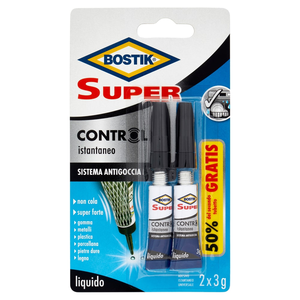BOSTIK SUPER CONTROL LIQUIDO 2X3G