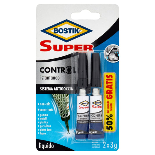 BOSTIK SUPER CONTROL LIQUIDO 2X3G