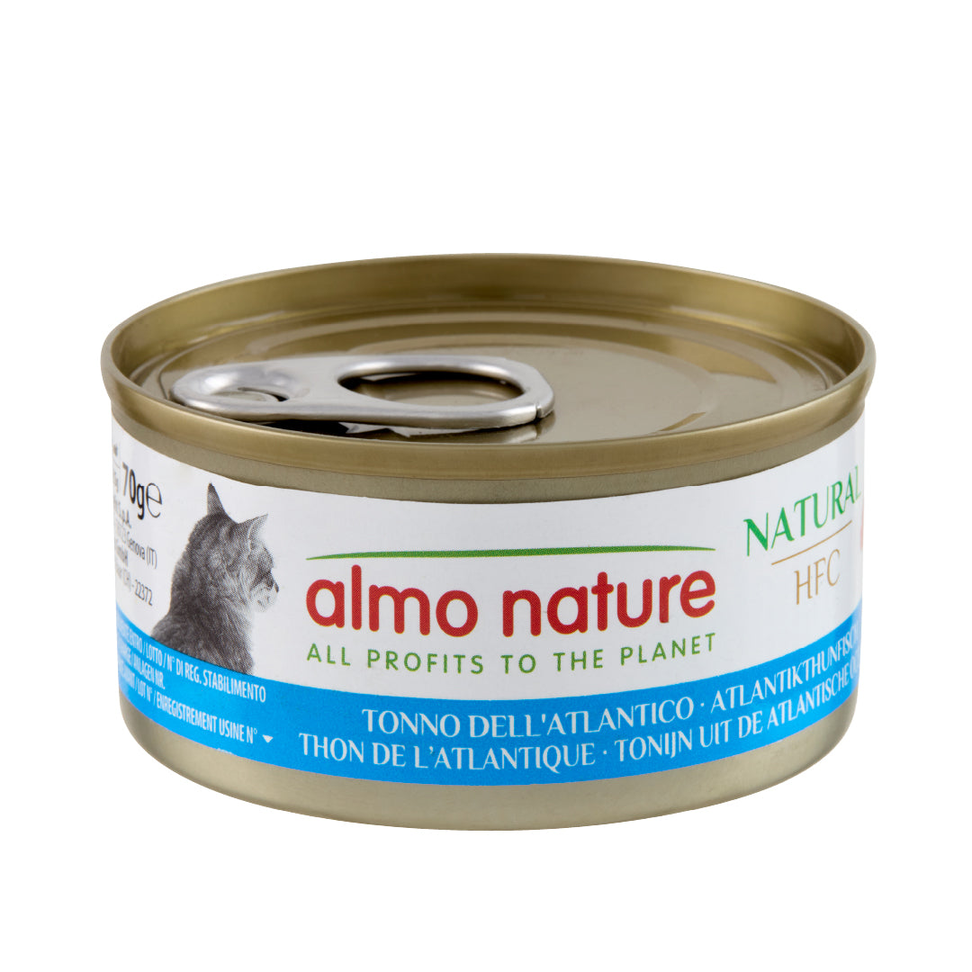 ALMO NATURE NATURAL HFC GATTO 70G TONNO DELL'ATLANTICO