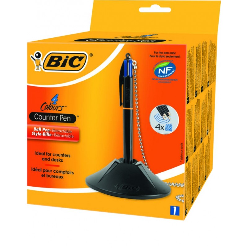 BIC COUNTER PEN 4 COLORI