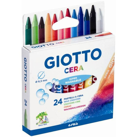 GIOTTO CERA 24 PASTELLI