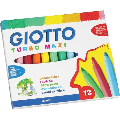 GIOTTO TURBO MAXI 12 PENNARELLI PUNTA GROSSA