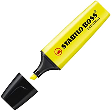 STABILO BOSS EVIDENZIATORE GIALLO FLUO
