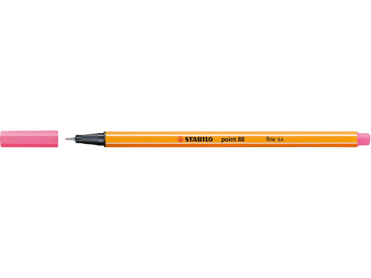 STABILO POINT 88 FINE 0,4 ROSA